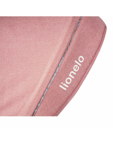 BN-LO-HAARI_BUBBLEGUM,Lionelo - Tricicleta Haari, Suport picioare, Control al directiei, Scaun reversibil, Rotire 360 grade, Pli