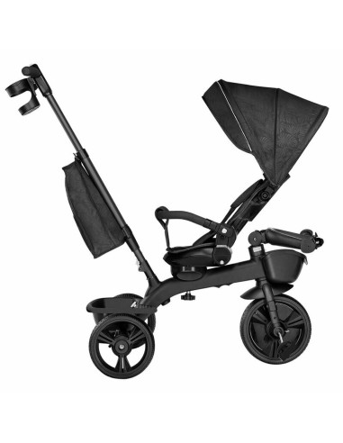 BN-LO-KORI_GREY_STONE,Lionelo - Tricicleta Kori, Cu suport de picioare, Control al directiei, Scaun reversibil, Rotire 360 grade