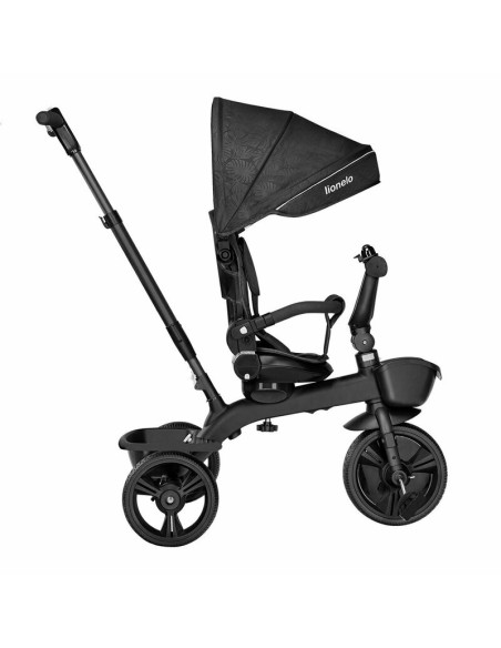 BN-LO-KORI_GREY_STONE,Lionelo - Tricicleta Kori, Cu suport de picioare, Control al directiei, Scaun reversibil, Rotire 360 grade