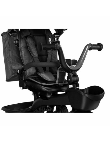 BN-LO-KORI_GREY_STONE,Lionelo - Tricicleta Kori, Cu suport de picioare, Control al directiei, Scaun reversibil, Rotire 360 grade