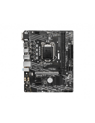 H410M PRO-E,Placa de baza MSI "H410M PRO-E", skt LGA 1200, mATX, Intel H410, 2 x DDR4, max. 64 GB, 4 x SATA, nu x M.2, 7.1, "H41