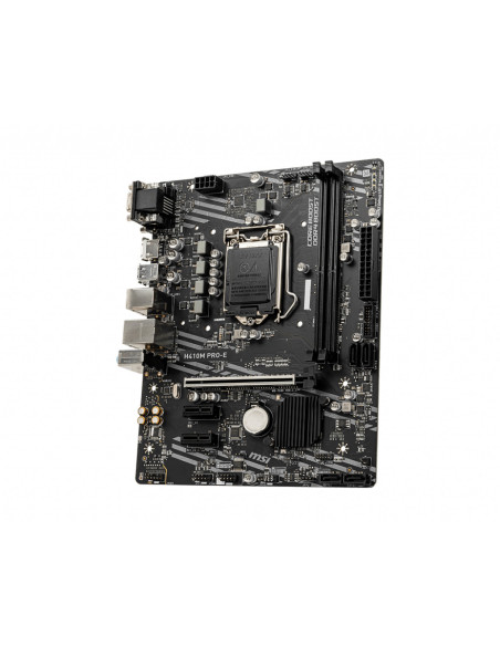 H410M PRO-E,Placa de baza MSI "H410M PRO-E", skt LGA 1200, mATX, Intel H410, 2 x DDR4, max. 64 GB, 4 x SATA, nu x M.2, 7.1, "H41