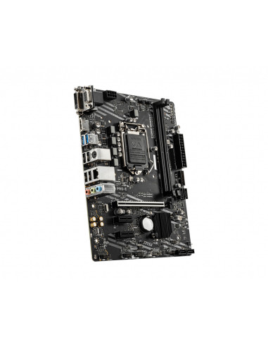 H410M PRO-E,Placa de baza MSI "H410M PRO-E", skt LGA 1200, mATX, Intel H410, 2 x DDR4, max. 64 GB, 4 x SATA, nu x M.2, 7.1, "H41