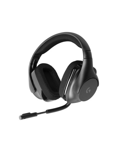 981-000634,Casti Logitech, "G533", wireless, gaming, utilizare multimedia, microfon pe brat, conectare prin 2.4 GHz (WiFi), negr