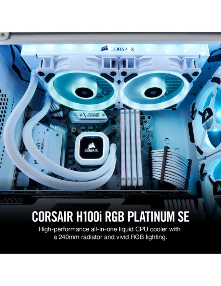 Cooler Procesor Corsair Hydro Series™ H100i RGB, compatibil