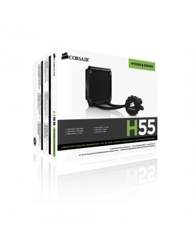 Cooler procesor Corsair Hydro Series H55, compatibil