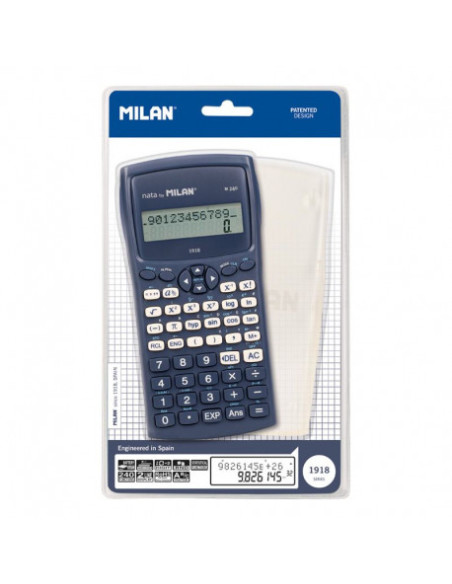 159110SNCBBL,Calculator 10 dg MILAN stiintific 1918 albastru 159110sncbbl