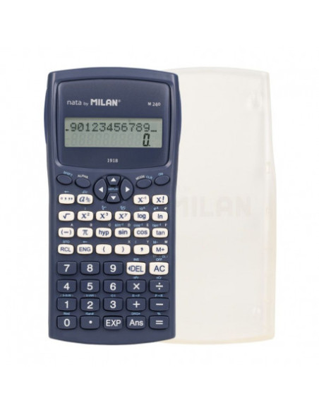 159110SNCBBL,Calculator 10 dg MILAN stiintific 1918 albastru 159110sncbbl