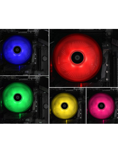 Cooler CPU ID-Cooling DK-03 PWM RGB, compatibil