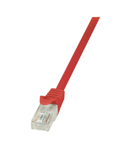 RY-CP2024U,PATCH CORD UTP LOGILINK Cat6, cupru-aluminiu, 0.5 m, rosu, AWG24, "CP2024U" (timbru verde 0.08 lei)