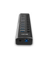 RY-LY-43370,Hub Lindy 10 Port USB 3.0 buton On/Off "LY-43370"