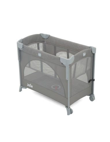 BB-P1807EAFGY000,Joie - Patut pliant pentru cosleeping Kubbie Foggy Gray