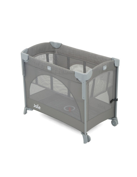 BB-P1807EAFGY000,Joie - Patut pliant pentru cosleeping Kubbie Foggy Gray