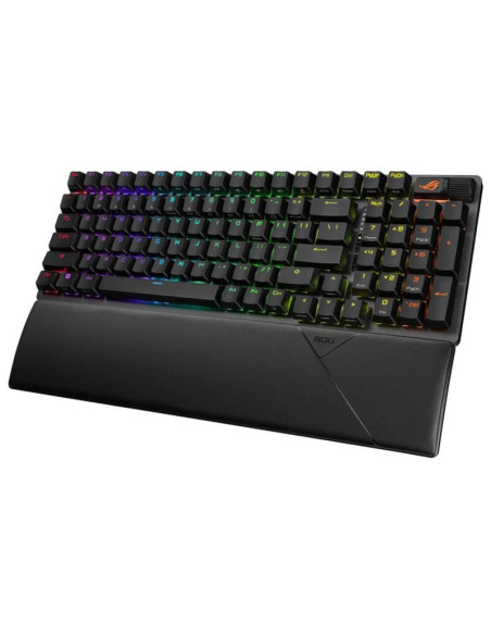 90MP037A-BKUA01,Tastatura gaming mecanica cu sau fara fir ASUS ROG Strix Scope II 96 NX Snow switch neagra