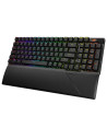 90MP037A-BKUA01,Tastatura gaming mecanica cu sau fara fir ASUS ROG Strix Scope II 96 NX Snow switch neagra