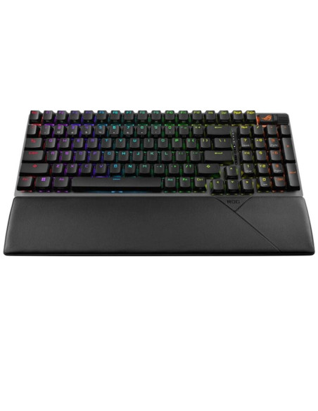 90MP037A-BKUA01,Tastatura gaming mecanica cu sau fara fir ASUS ROG Strix Scope II 96 NX Snow switch neagra