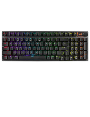 90MP037A-BKUA01,Tastatura gaming mecanica cu sau fara fir ASUS ROG Strix Scope II 96 NX Snow switch neagra