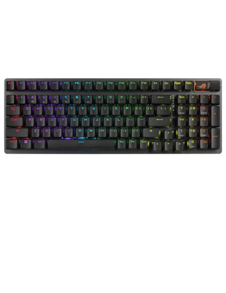 90MP037A-BKUA01,Tastatura gaming mecanica cu sau fara fir ASUS ROG Strix Scope II 96 NX Snow switch neagra