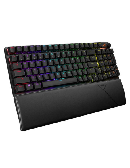 90MP037A-BKUA01,Tastatura gaming mecanica cu sau fara fir ASUS ROG Strix Scope II 96 NX Snow switch neagra