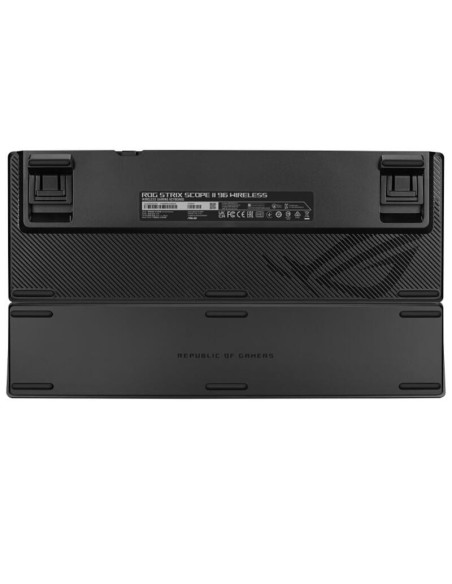 90MP037A-BKUA01,Tastatura gaming mecanica cu sau fara fir ASUS ROG Strix Scope II 96 NX Snow switch neagra