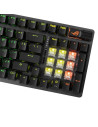 90MP037A-BKUA01,Tastatura gaming mecanica cu sau fara fir ASUS ROG Strix Scope II 96 NX Snow switch neagra