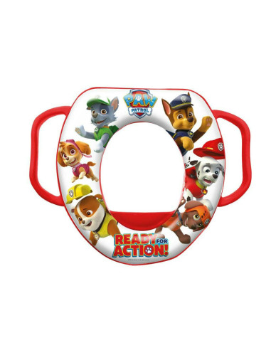 BN-4052396070866,Reductor moale pentru toaleta, Olga, Cu manere, Keeeper, Paw Patrol, Cherry Red