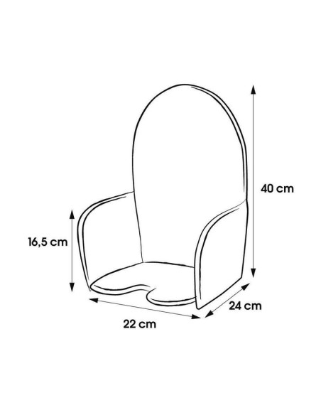 BN-4052396092332,Husa pentru scaun de masa, Lena, Cu velcro, Keeeper, Mickey