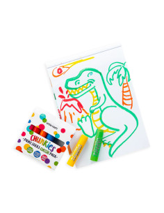 126-013,Creioane tempera solida Chunkies, 6 bucati 2