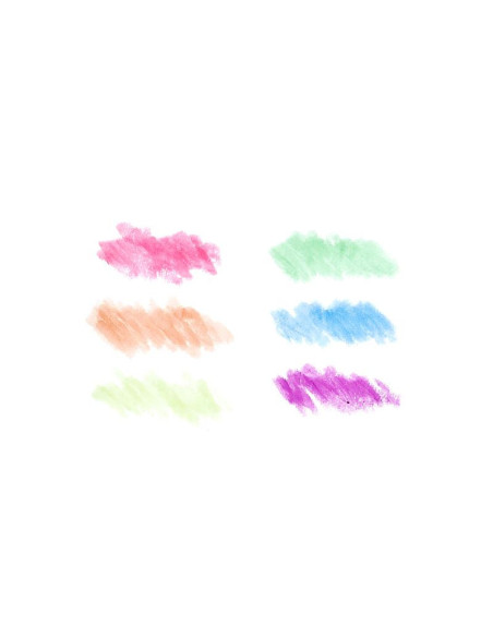 126-014,Creioane tempera solida Chunkies culori neon, 6 bucati