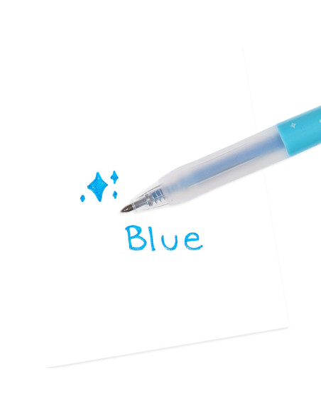 132-130,Pixuri retractabile cu gel si sclipici, Oh My Glitter!, set 4 culori