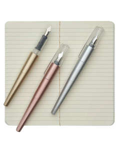 132-093,Set stilouri si carnet Modern Script - set de 4 2