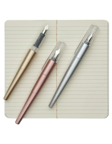 132-093,Set stilouri si carnet Modern Script - set de 4