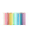 128-159,Creioane colorate in nuante pastelate - Set de 24