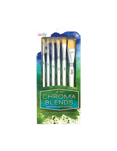 126-025,Set de 6 pensule universale, Chroma Blends