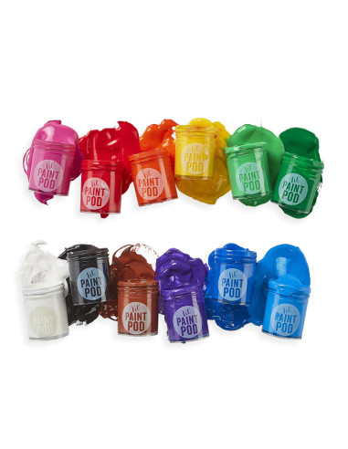 126-1,Acuarele lavabile Lil Paint, 12 culori si pensula inclusa 126-1,Acuarele lavabile Lil Paint, 12 culori si pensula inclusa