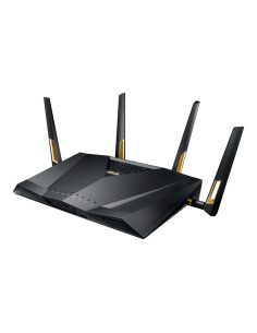 90IG0820-MO3A00,ASUS RT-AX88U Pro AX6000 Dual Band WiFi 6 Router Dual 2.5G Port Quad-Core CPU AiProtection Pro WPA3 AiMesh suppo