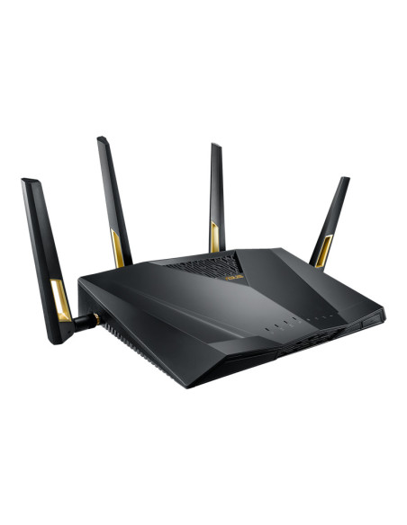 90IG0820-MO3A00,ASUS RT-AX88U Pro AX6000 Dual Band WiFi 6 Router Dual 2.5G Port Quad-Core CPU AiProtection Pro WPA3 AiMesh suppo