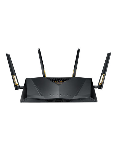 90IG0820-MO3A00,ASUS RT-AX88U Pro AX6000 Dual Band WiFi 6 Router Dual 2.5G Port Quad-Core CPU AiProtection Pro WPA3 AiMesh suppo