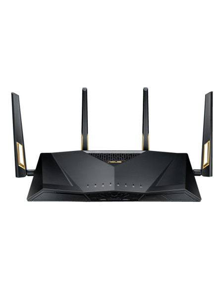 90IG0820-MO3A00,ASUS RT-AX88U Pro AX6000 Dual Band WiFi 6 Router Dual 2.5G Port Quad-Core CPU AiProtection Pro WPA3 AiMesh suppo