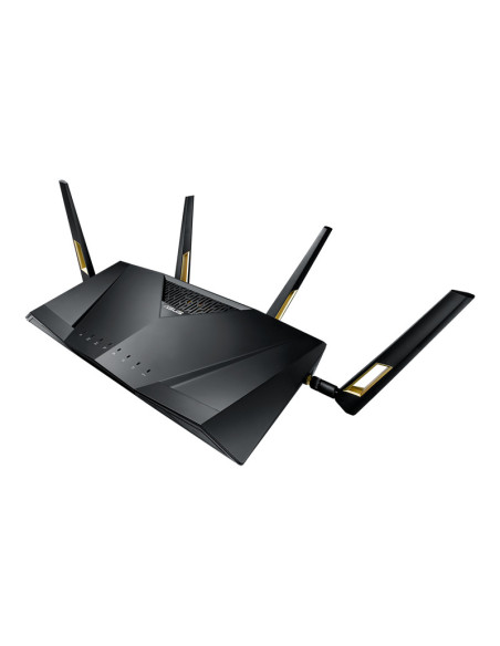 90IG0820-MO3A00,ASUS RT-AX88U Pro AX6000 Dual Band WiFi 6 Router Dual 2.5G Port Quad-Core CPU AiProtection Pro WPA3 AiMesh suppo