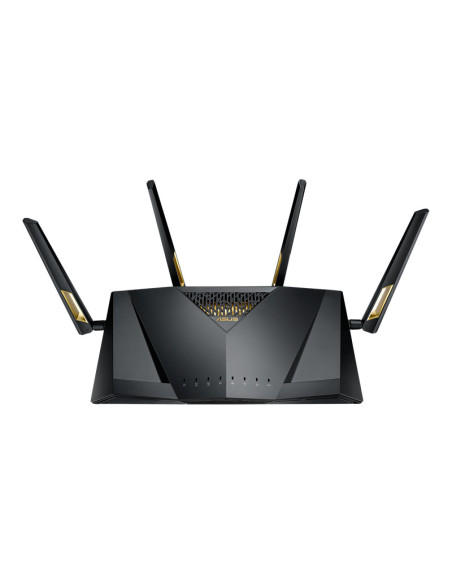 90IG0820-MO3A00,ASUS RT-AX88U Pro AX6000 Dual Band WiFi 6 Router Dual 2.5G Port Quad-Core CPU AiProtection Pro WPA3 AiMesh suppo