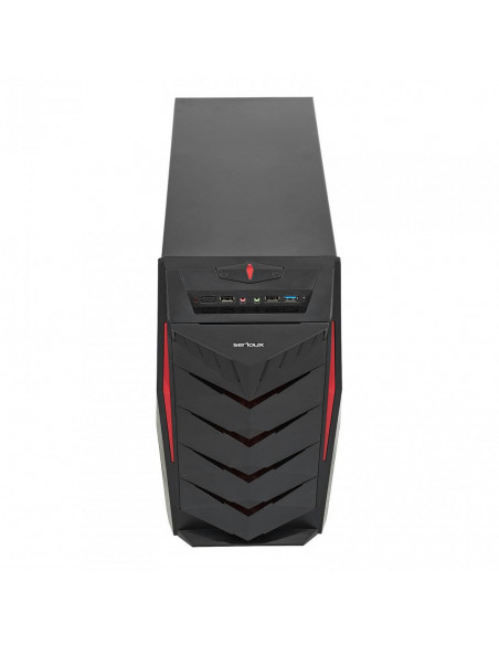 Carcasa PC Serioux MUSTANG, Sursa 450W, Middle Tower, ATX Carcasa PC Serioux MUSTANG, Sursa 450W, Middle Tower, ATX