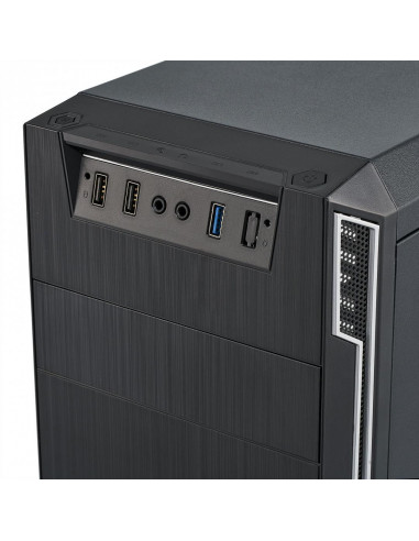 Carcasa PC Serioux OFFICE, fara sursa, Middle Tower, ATX