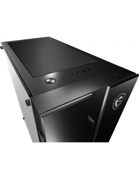 MAG VAMPIRIC 010,CARCASA MSI Middle Tower, ATX, "MAG VAMPIRIC 010 Mid", fara sursa, sticla securizata, fan x 1, USB 3.2 gen 2 x 