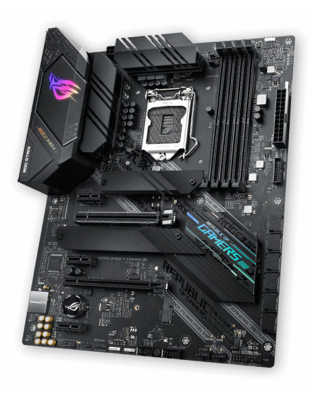 ROG STRIX B460-F GAMING,PLACA de BAZA Asus "ROG STRIX B460-F GAMING", skt LGA 1200, ATX, Intel B460, 4 x DDR4, max. 128 GB, 6 x 