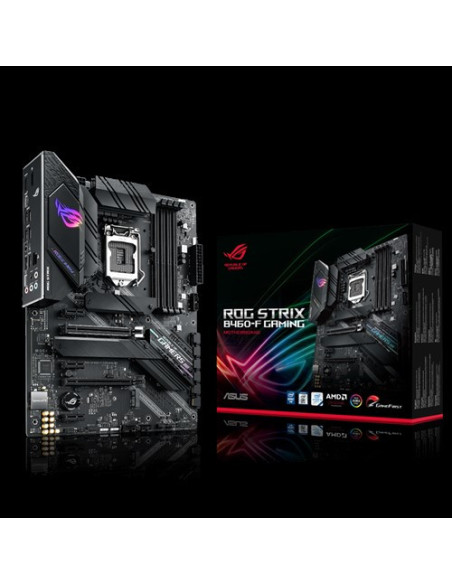 ROG STRIX B460-F GAMING,PLACA de BAZA Asus "ROG STRIX B460-F GAMING", skt LGA 1200, ATX, Intel B460, 4 x DDR4, max. 128 GB, 6 x 
