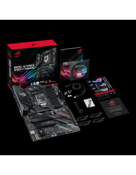 ROG STRIX B460-F GAMING,PLACA de BAZA Asus "ROG STRIX B460-F GAMING", skt LGA 1200, ATX, Intel B460, 4 x DDR4, max. 128 GB, 6 x 