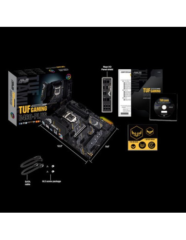TUF GAMING B460-PLUS,PLACA de BAZA Asus "TUF GAMING B460-PLUS", skt LGA 1200, ATX, Intel B460, 4 x DDR4, max. 128 GB, 6 x SATA, 