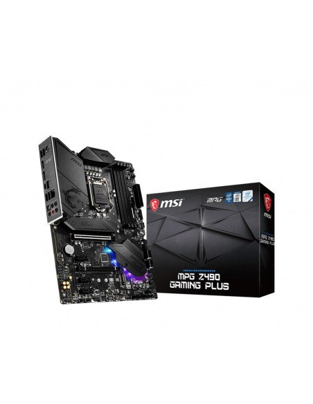MPG Z490 GAMING PLUS,PLACA de BAZA MSI "MPG Z490 GAMING PLUS", skt LGA 1200, ATX, Intel Z490, 4 x DDR4, max. 128 GB, 6 x SATA, 2