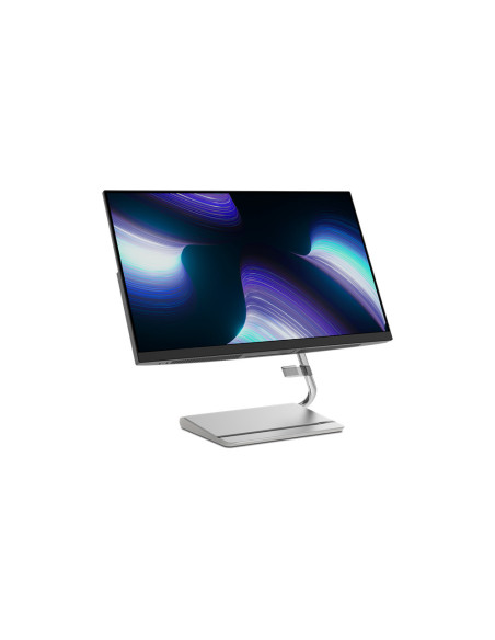 66EEGAC3EU,Monitor Lenovo Q24i-20, 60,5 cm (23.8"), 1920 x 1080 Pixel, Full HD, LED, 8 ms, Negru, Argint